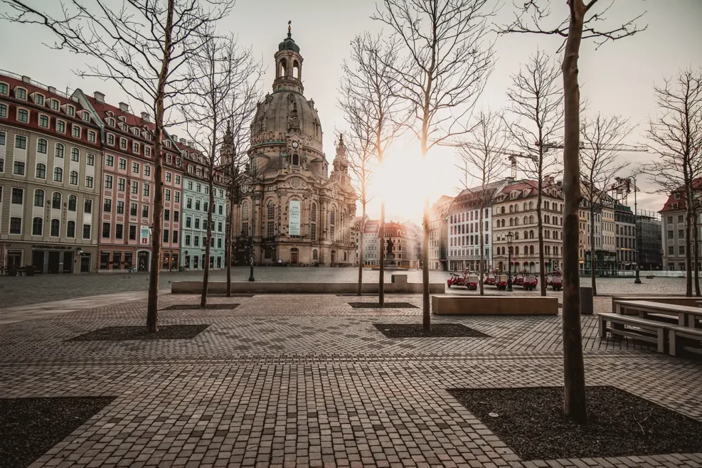 Heiraten in der Frauenkirche - Melanie Kunert Fotografie - Hochzeitsfotograf Dresden